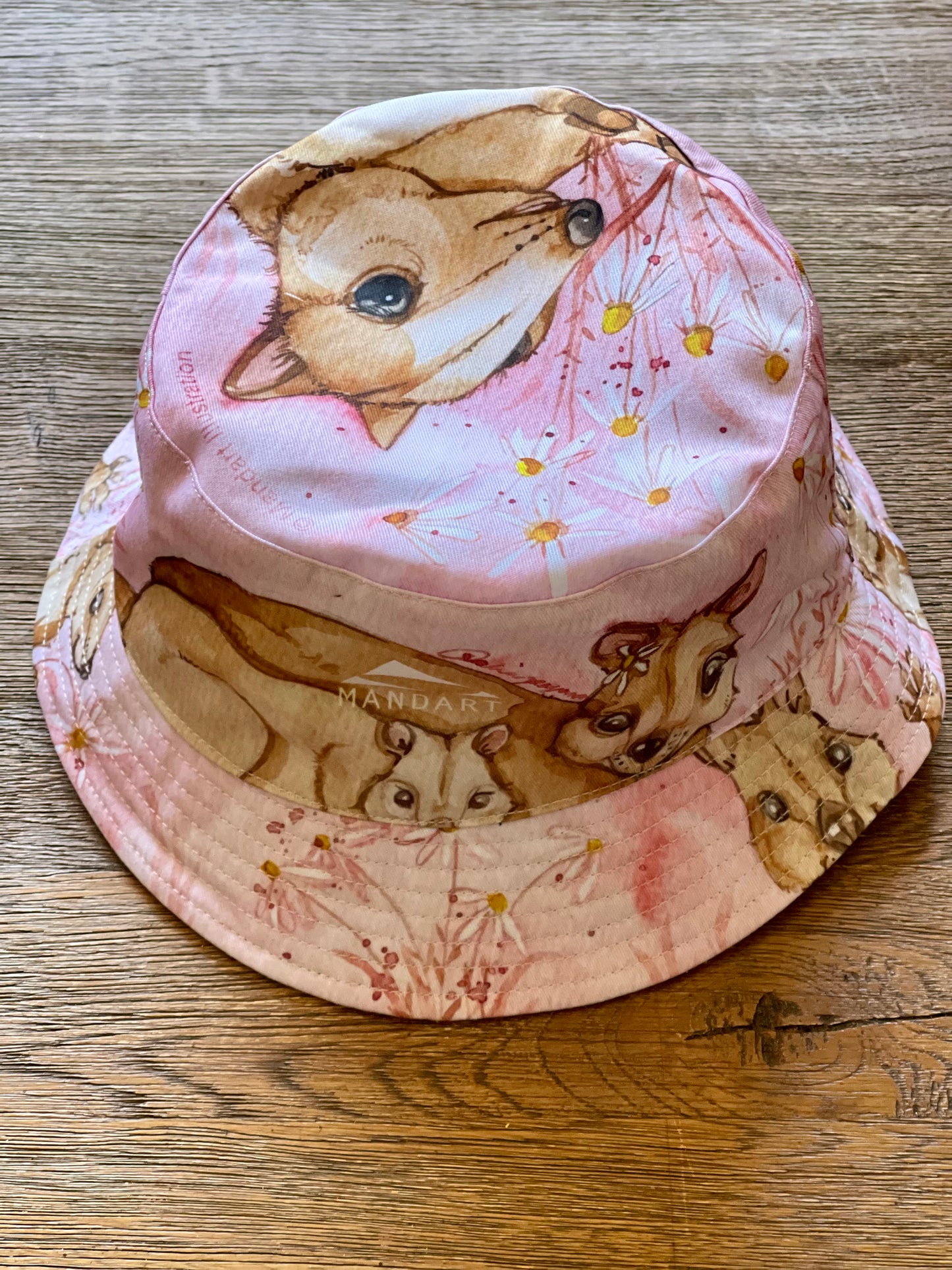 Mandart wildlife bucket hats