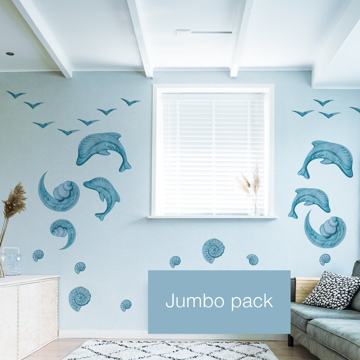 Mandurah dolphin wall decal