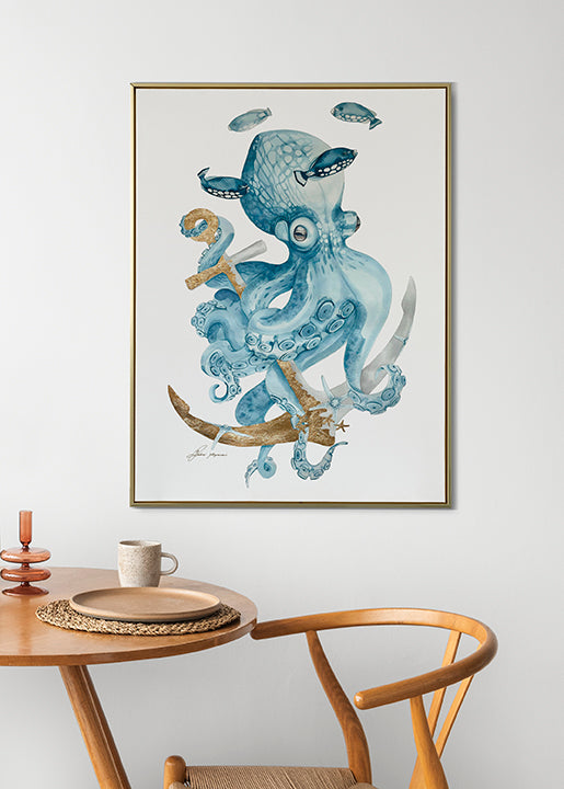 Anchor Octopus original + limited edition prints